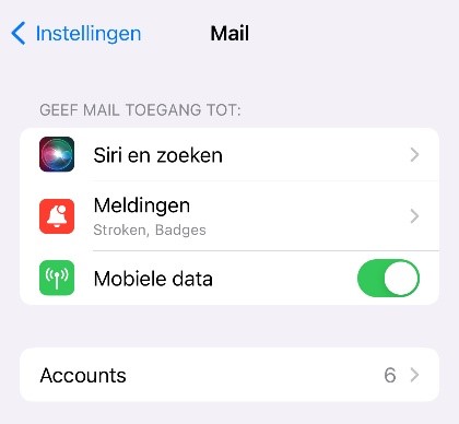 Iphone - Hoe zet ik mijn e-mail op mijn telefoon?